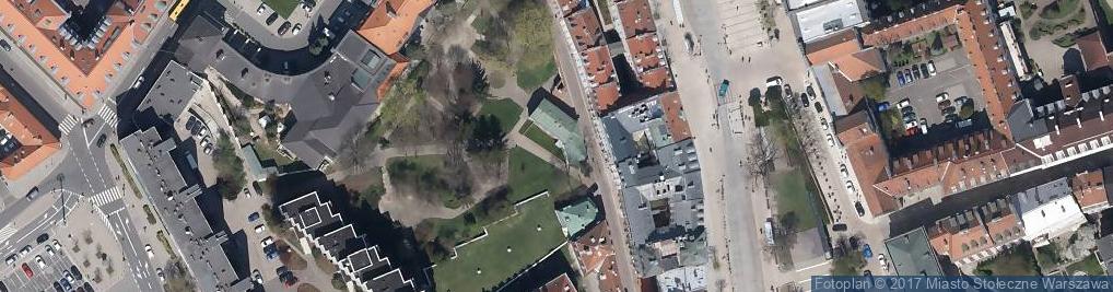 Zdjęcie satelitarne Ulica Kozia 