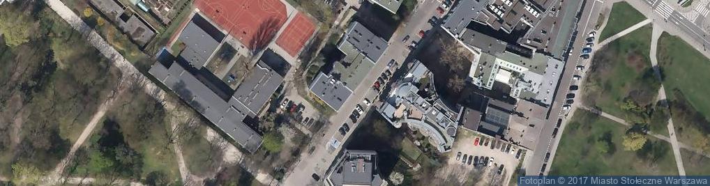 Zdjęcie satelitarne Ulica Niecała - Plac Teatralny