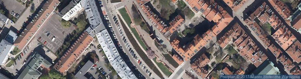 Zdjęcie satelitarne Ulica Rycerska