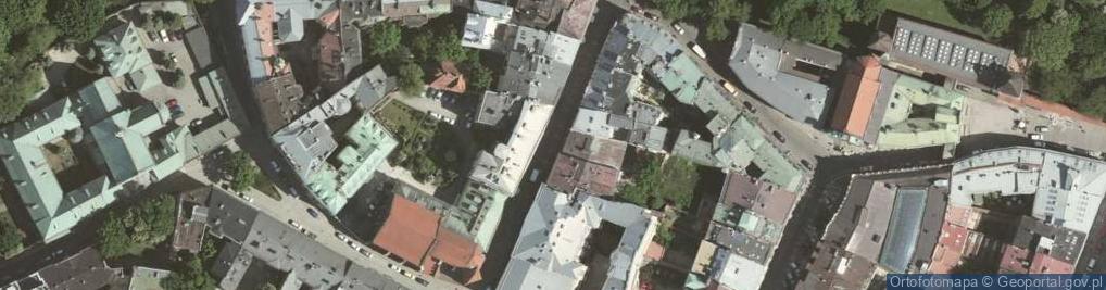 Zdjęcie satelitarne Ulica Sławkowska