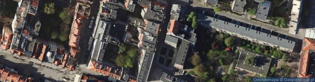 Zdjęcie satelitarne Ulica Szewska - Północna część