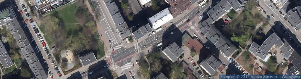 Zdjęcie satelitarne Ulica Tamka