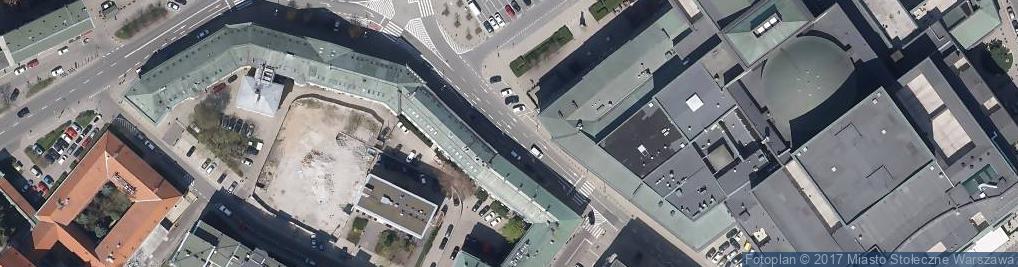 Zdjęcie satelitarne Ulica Wierzbowa - Plac Teatralny