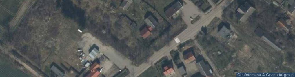 Zdjęcie satelitarne Zabytkowe budowle