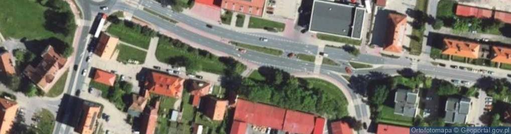 Zdjęcie satelitarne Zamek Krzyżacki w Kętrzynie