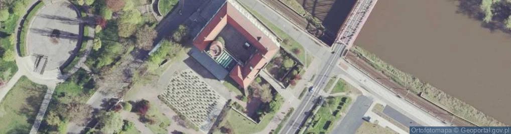 Zdjęcie satelitarne Zamek Książąt Głogowskich