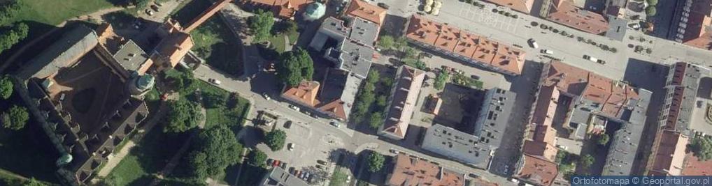 Zdjęcie satelitarne Zamek w Oleśnicy