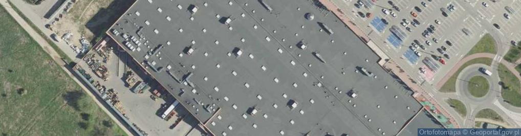 Zdjęcie satelitarne Auchan - Stacja paliw