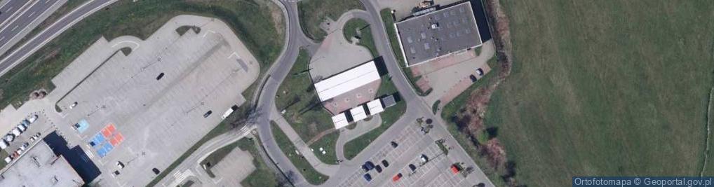 Zdjęcie satelitarne Stacja Paliw Auchan Bielsko-Biała