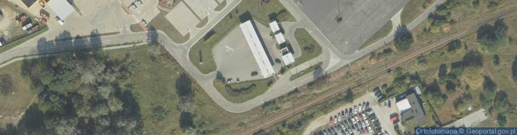 Zdjęcie satelitarne Stacja Paliw Auchan Bydgoszcz Fordon