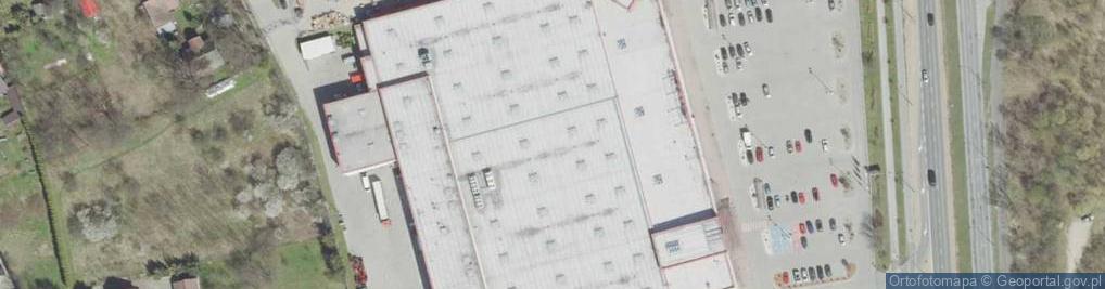 Zdjęcie satelitarne Auchan Hipermarket Nowy Sącz