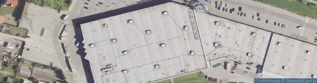 Zdjęcie satelitarne Auchan Hipermarket Radom Żółkiewskiego