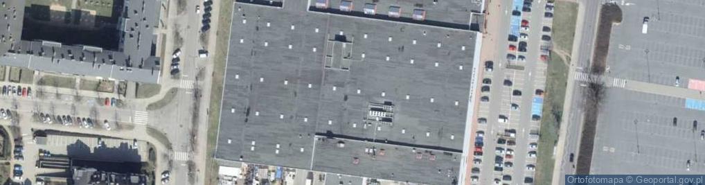 Zdjęcie satelitarne Auchan Hipermarket Szczecin Struga