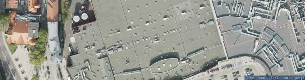 Zdjęcie satelitarne Auchan Hipermarket Zabrze Platan
