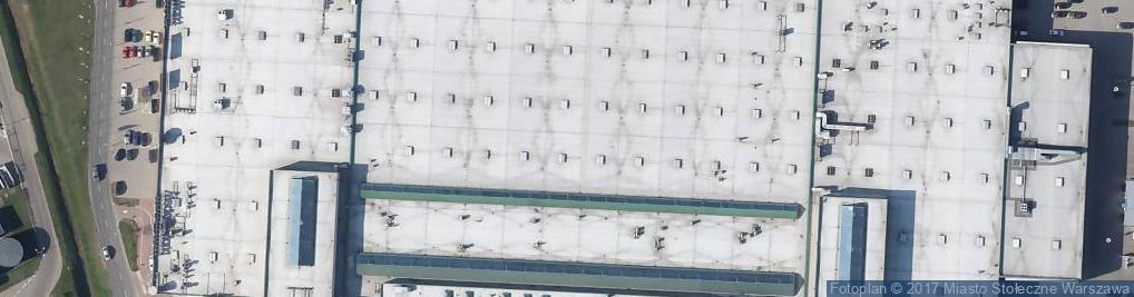 Zdjęcie satelitarne Auchan Marki