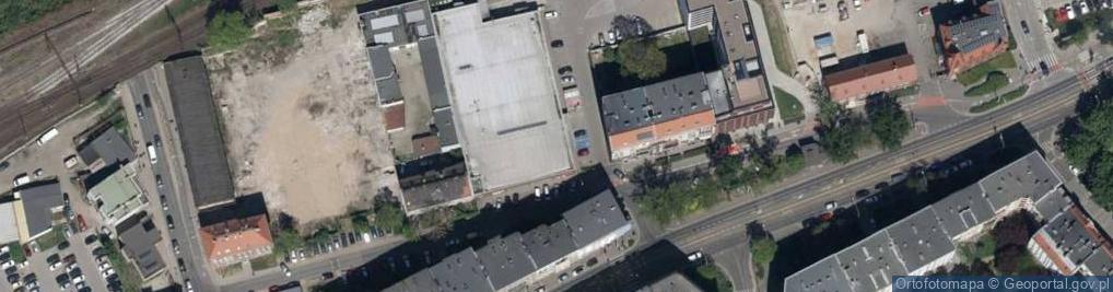 Zdjęcie satelitarne Auchan Supermarket Wrocław Ustronie