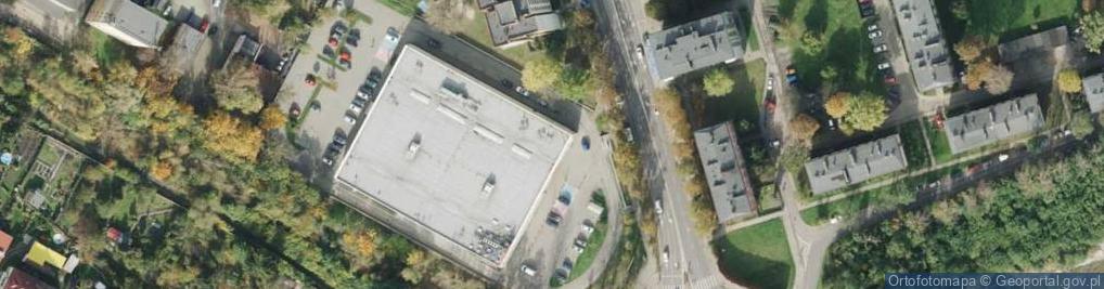 Zdjęcie satelitarne Auchan Supermarket Zabrze
