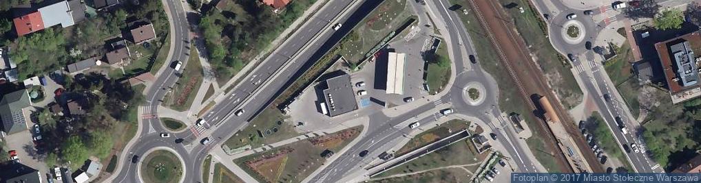 Zdjęcie satelitarne easy Auchan bp Radość