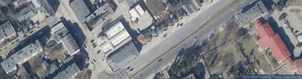 Zdjęcie satelitarne Akumulatory Łódź Specpart