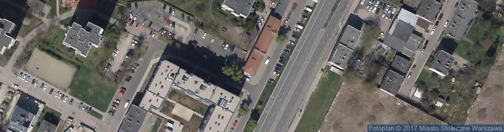 Zdjęcie satelitarne Akumulatory Warszawa Specpart