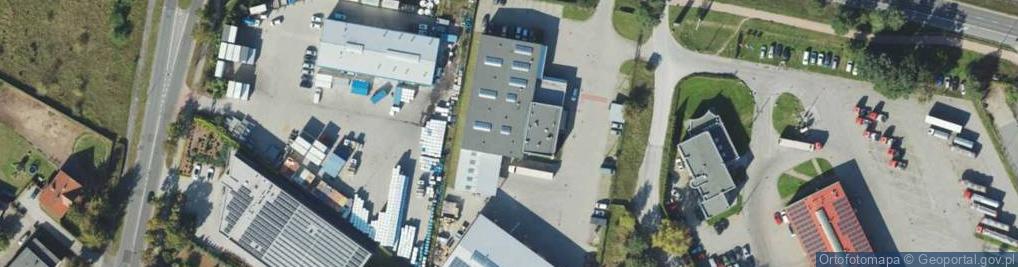 Zdjęcie satelitarne Auto Części Lipiec - sklep motoryzacyjny w Zielonej Górze
