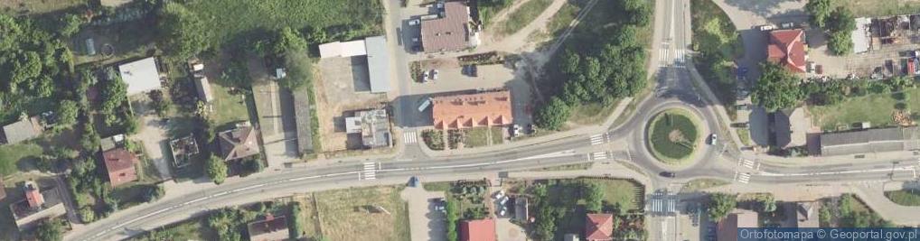 Zdjęcie satelitarne Auto-Mag - Magdalena Nazwalska