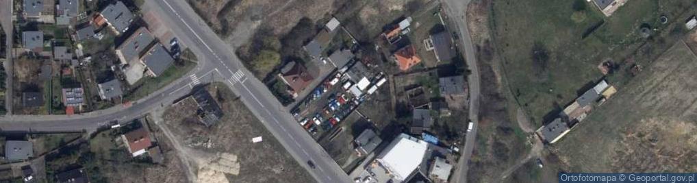Zdjęcie satelitarne Działach Auto-Części