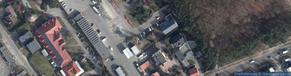 Zdjęcie satelitarne Liazpol. Sprzedaż części zamiennych do samochodów ciężarowych.