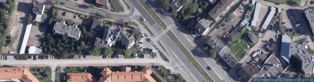 Zdjęcie satelitarne Mottom Przedsiębiorstwo Handlowo-Usługowe