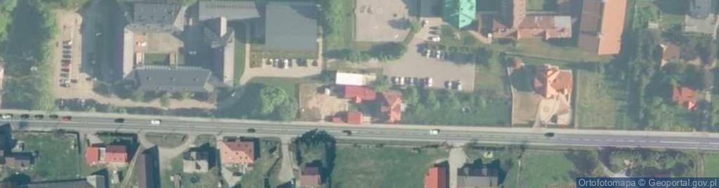 Zdjęcie satelitarne Jabłonka bus centrum Ignacy Polański