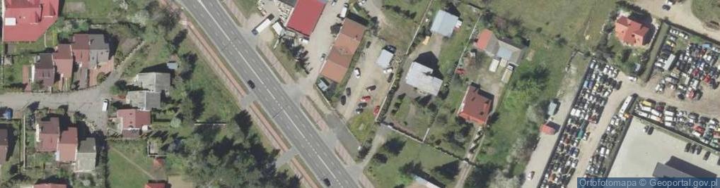 Zdjęcie satelitarne Autokomis