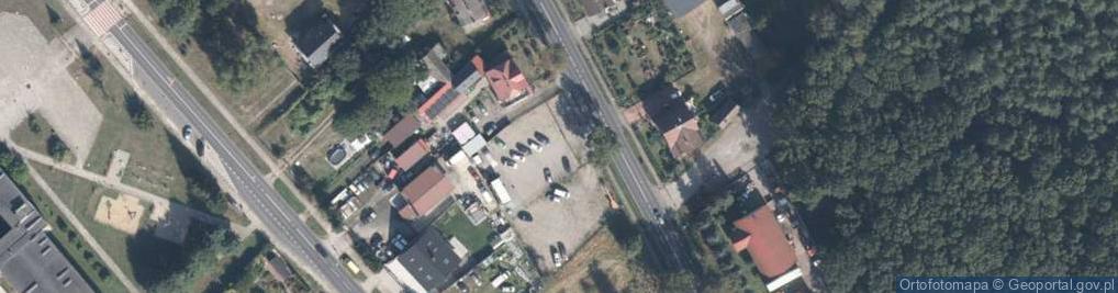 Zdjęcie satelitarne PEDRO - Skup Aut Szczecin