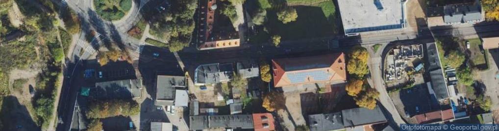 Zdjęcie satelitarne Skup Aut Słupsk