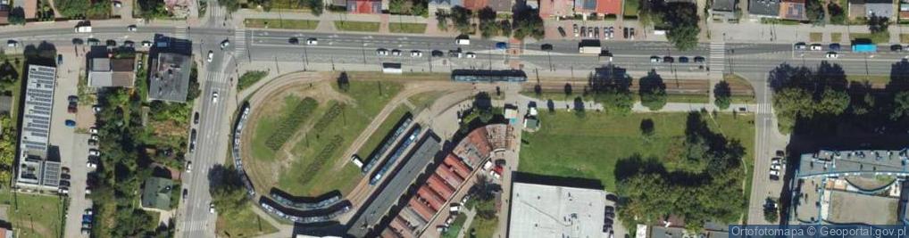 Zdjęcie satelitarne Maseczkomat