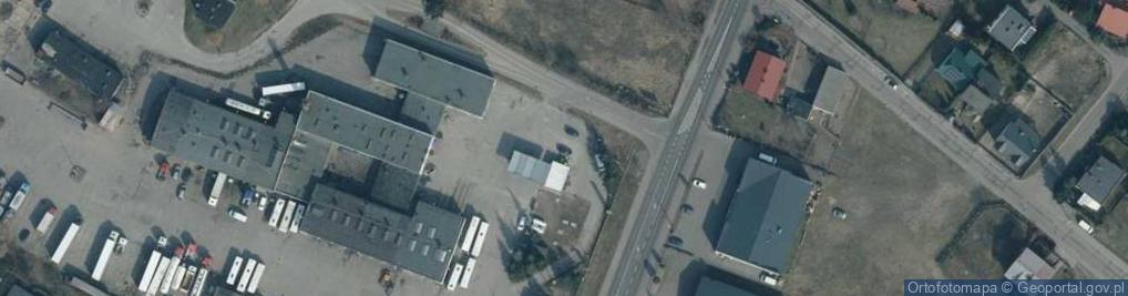Zdjęcie satelitarne PKS Brodnica