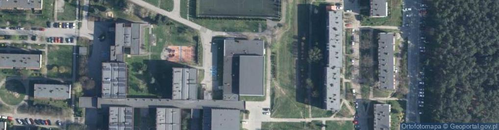 Zdjęcie satelitarne Stacja Huzar