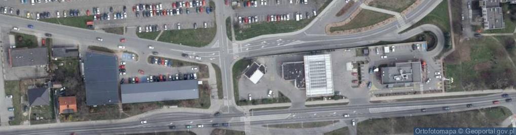 Zdjęcie satelitarne Stacja paliw Shell
