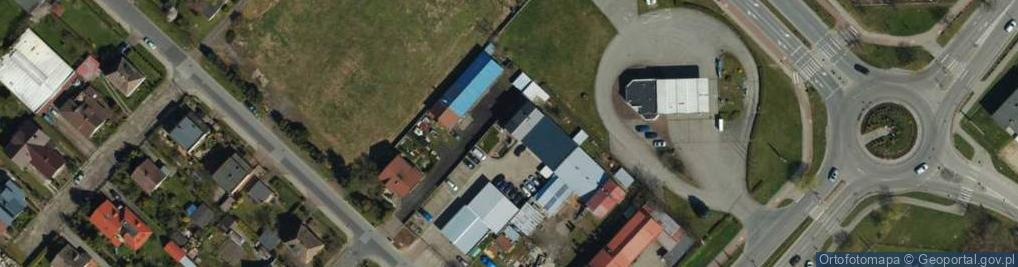 Zdjęcie satelitarne Tomala Auto Service warsztat Ford