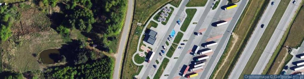 Zdjęcie satelitarne MOP Gorzelanka Zachód