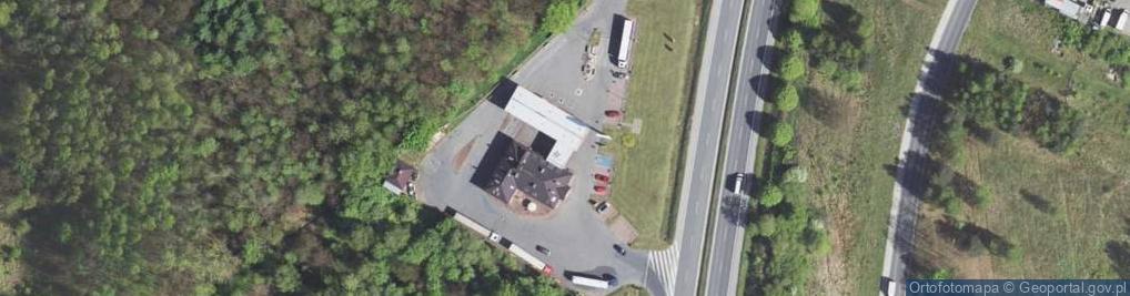 Zdjęcie satelitarne MOP Sosnowiec