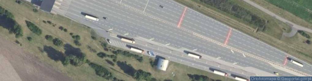 Zdjęcie satelitarne Parking Autostradowy, MOP