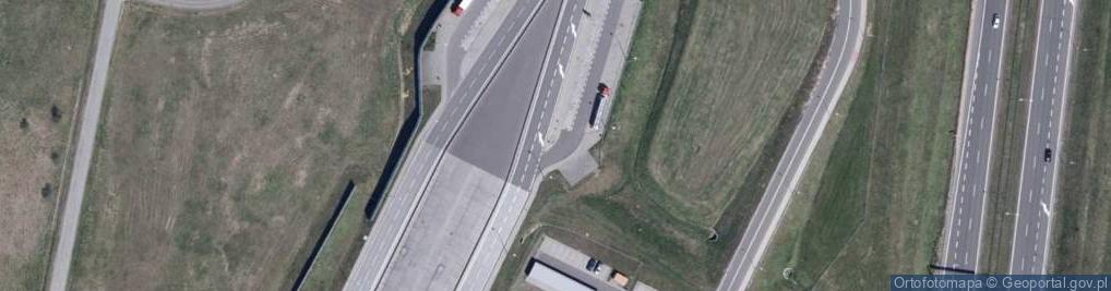 Zdjęcie satelitarne Parking węzeł Świerklany