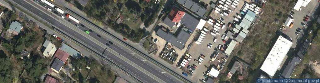 Zdjęcie satelitarne Wypożyczalnia bagażników dachowych Warszawa BOX4CAR