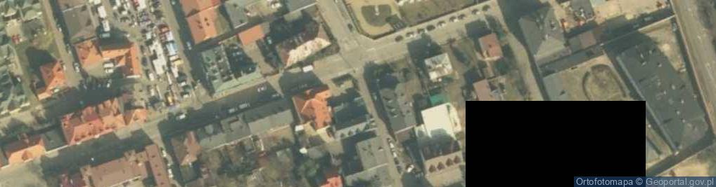 Zdjęcie satelitarne Bank Spółdzielczy w Poddębicach, filia w Łęczycy