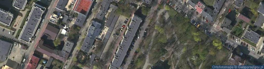 Zdjęcie satelitarne Bank Spółdzielczy w Pruszkowie