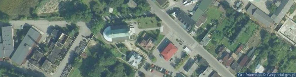 Zdjęcie satelitarne Bank Spółdzielczy w Wolbromiu, oddział w Charsznicy