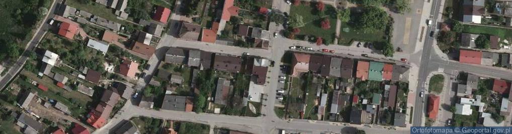 Zdjęcie satelitarne BS w Kraśniku, oddział w Zaklikowie