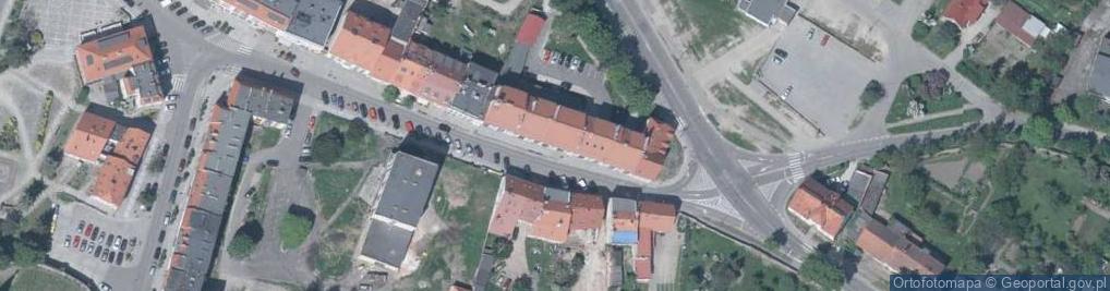 Zdjęcie satelitarne Bank Spółdzielczy Kąty Wrocławskie, Oddział Sobótka
