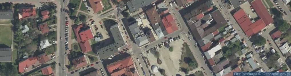 Zdjęcie satelitarne Bank Spółdzielczy w Lubaczowie / Oddział Lubaczów
