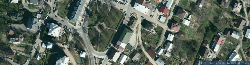 Zdjęcie satelitarne Bank Spółdzielczy w Rymanowie